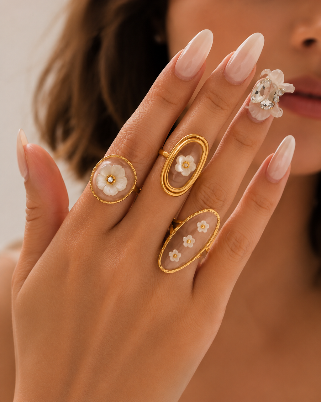 Bague Fleur de Lune