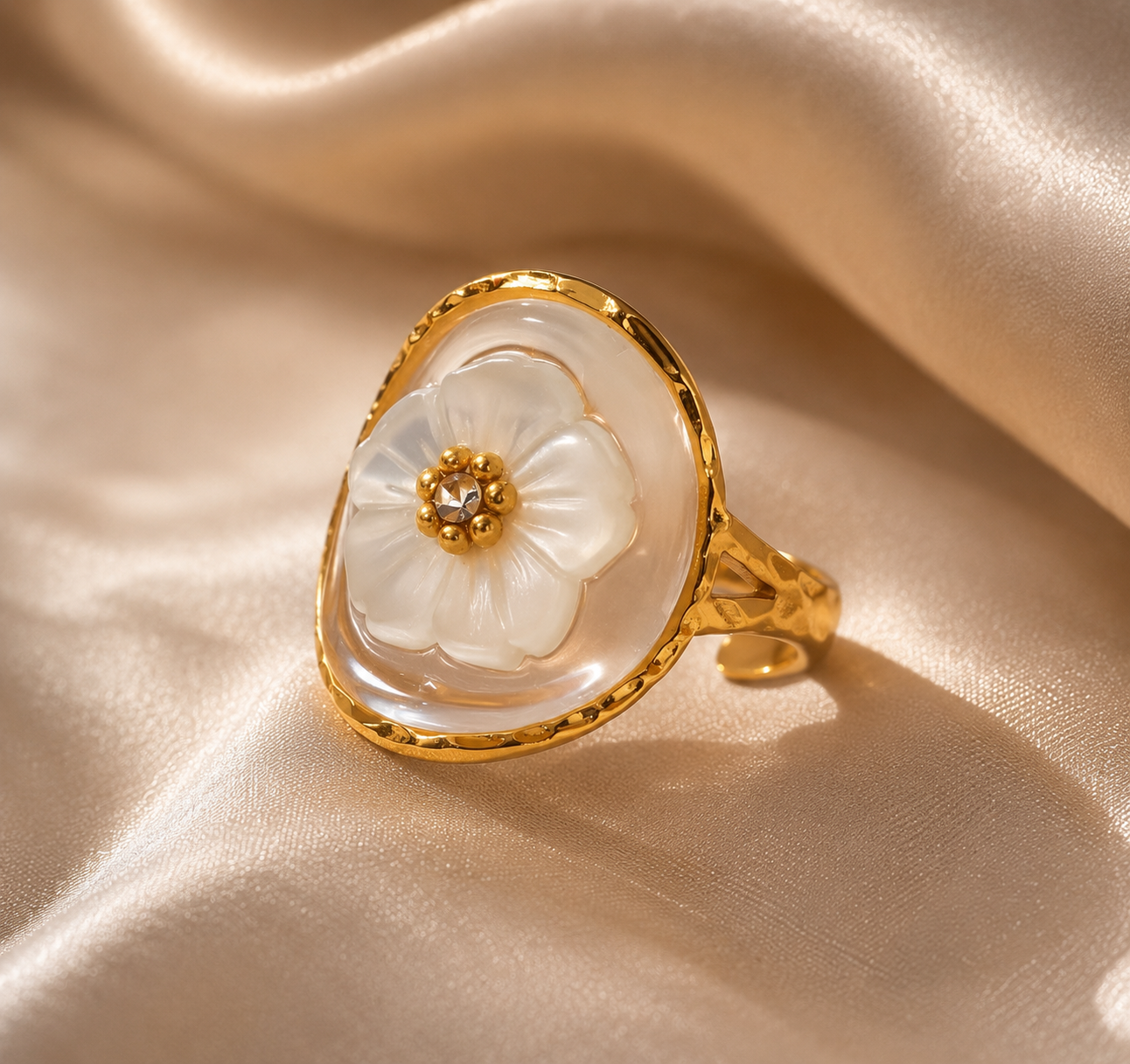 Bague Fleur de Lune