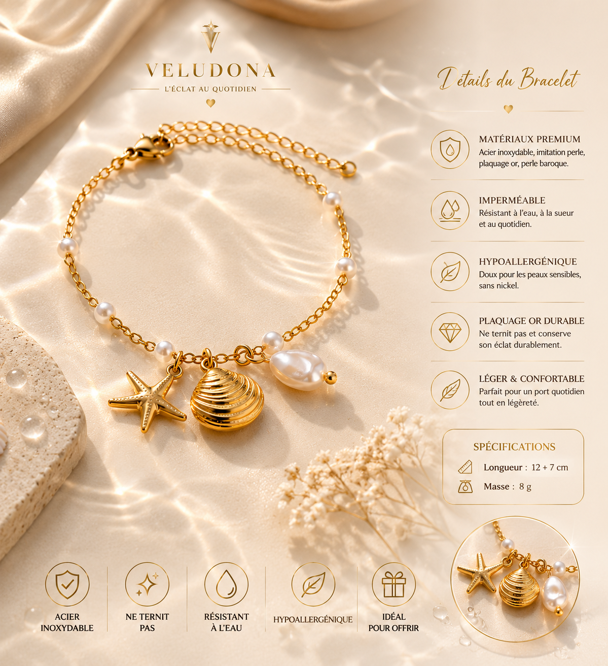 Bracelet Ondine