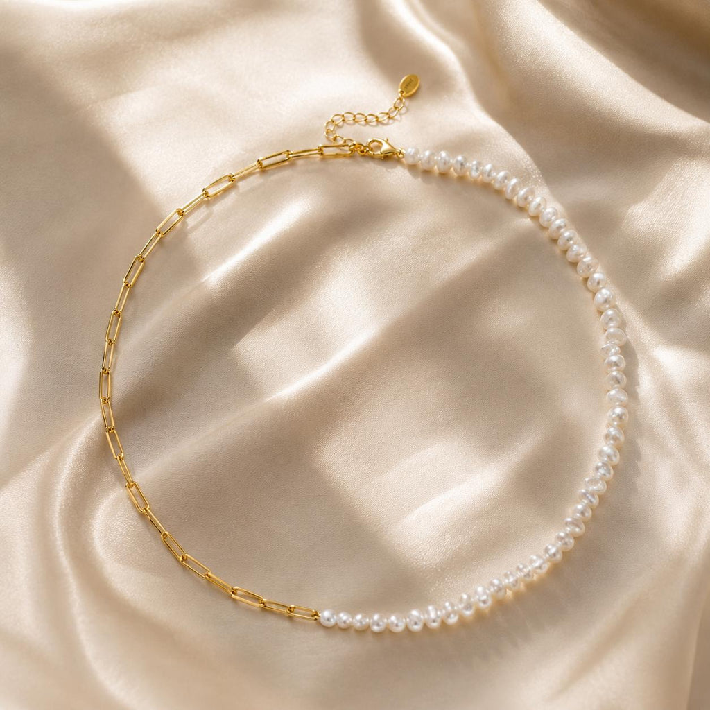 Collier Celeste Pearl